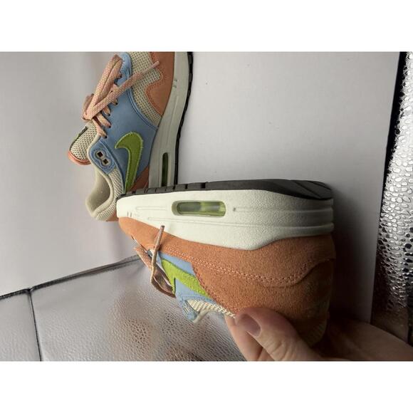 Nike Air Max 1 Retro Sneakers - Multi Color Men's 6 Light Madder - Picture 10 of 12